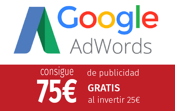 75 euros gratis en google adwords
