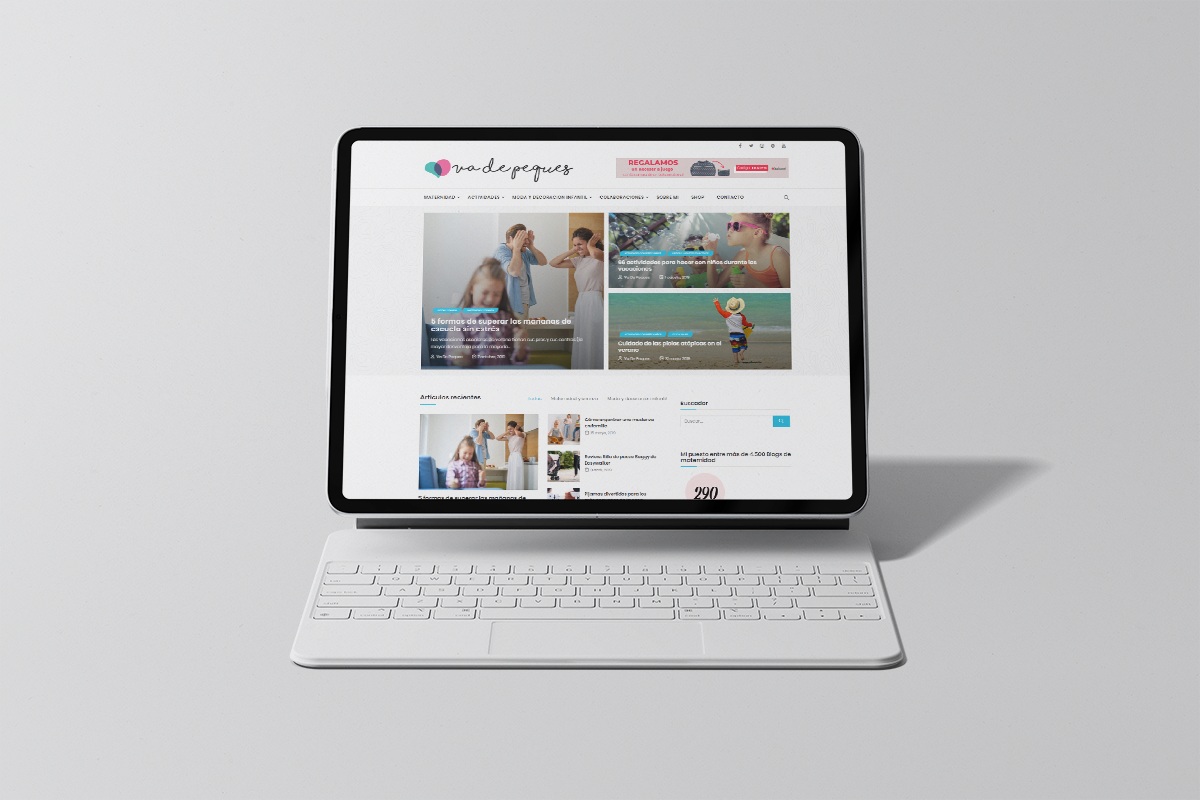 Blog de maternidad con tienda online Va de Peques