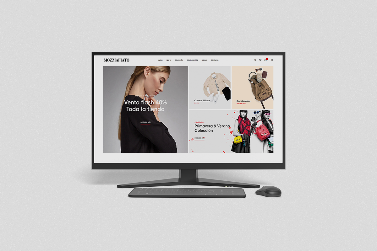 Tienda de moda italiana Mozzafiato