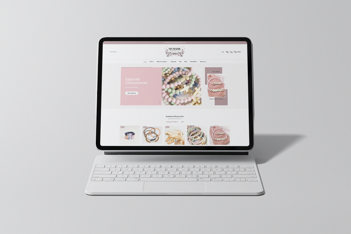Tienda de bisutería personalizada Mymame
