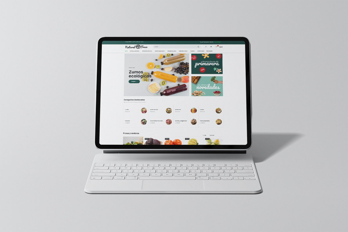 Tienda de alimentación ecológica Natural Fresc