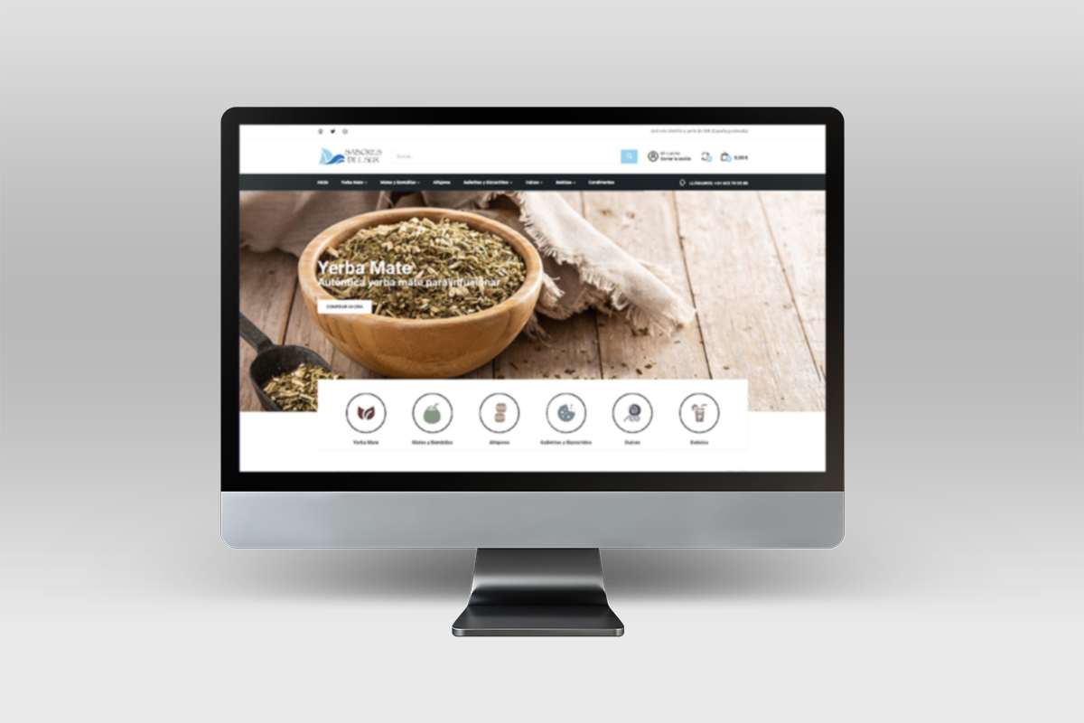 Tienda de productos argentinos Sabores del Sur
