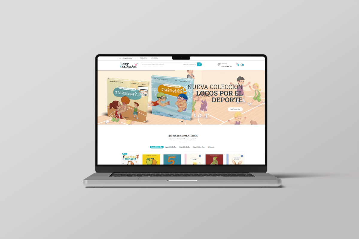 Librería infantil Leer da sueños