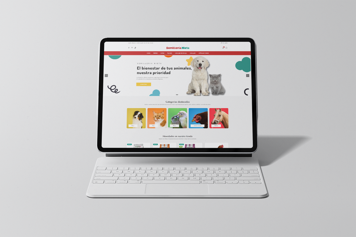 Tienda para animales Semillería Nieto