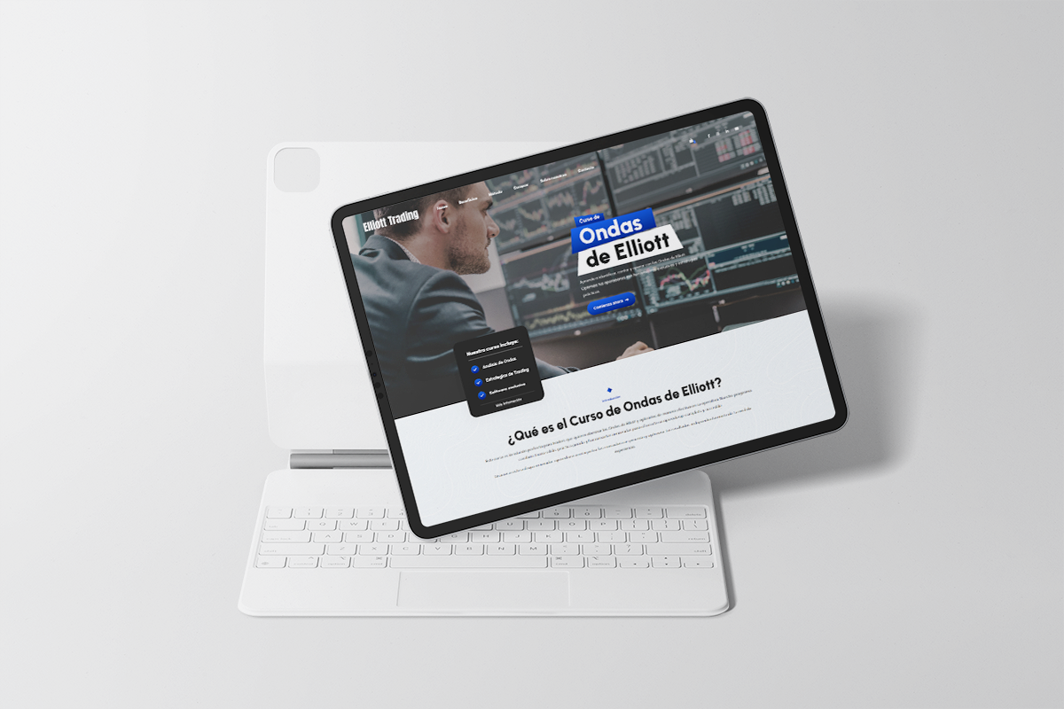 Web de cursos Elliot Trading