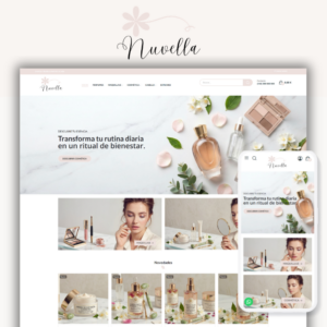 Tienda Online Express Cosmética "Nuvella"