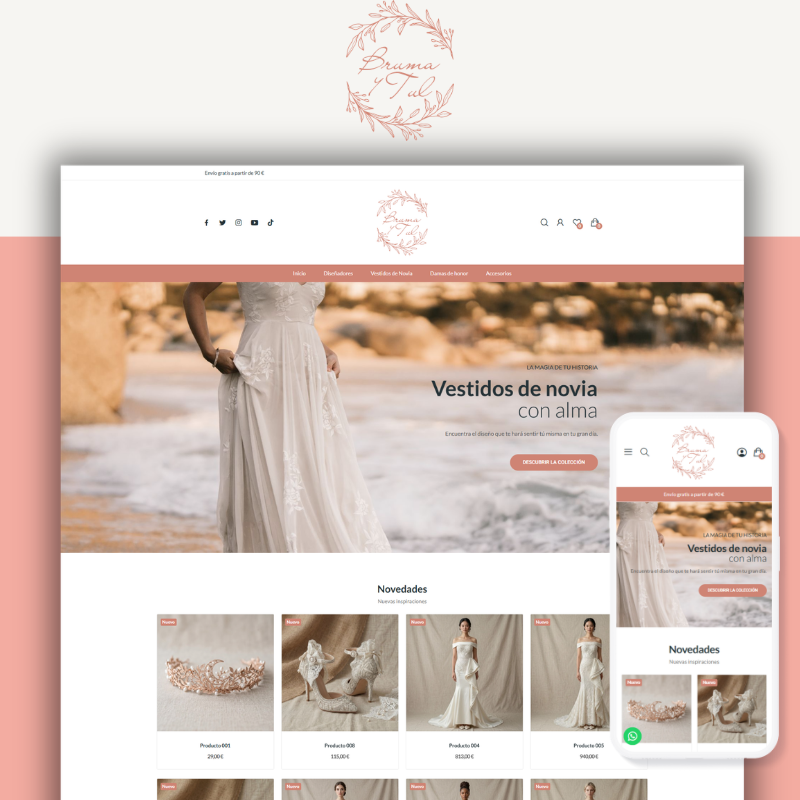Tienda Online Express Moda Mujer "Bruma y Tul"