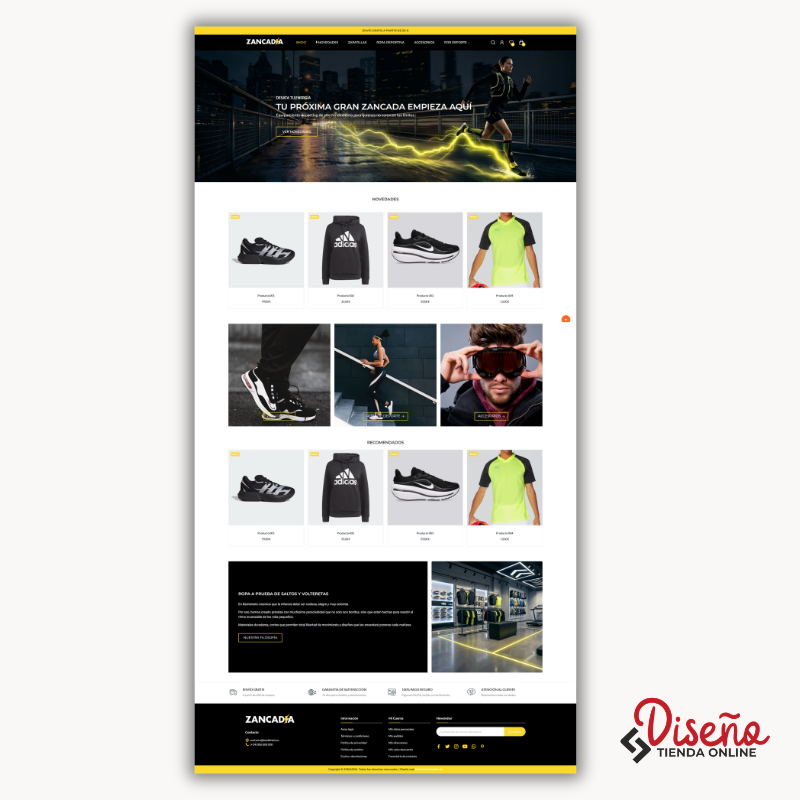 Tienda Online Express Deporte "Zancadia" - Imagen 2