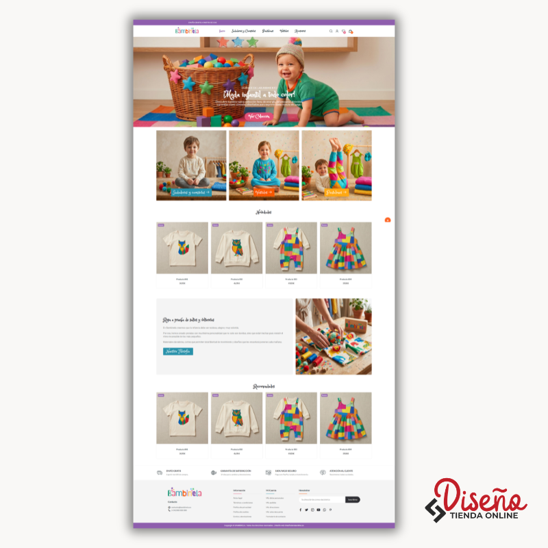 Tienda Online Express Moda infantil "Bambinela" - Imagen 2