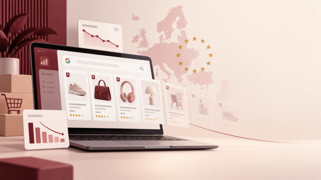 Google Shopping cambia en Europa: por qué tu tienda puede haber perdido tráfico