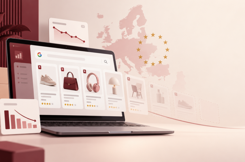 Google Shopping cambia en Europa: por qué tu tienda puede haber perdido tráfico